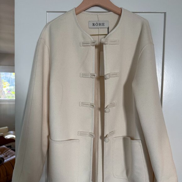 Róhe Double-Wool & Cashmere Jacket - NWT - 34 - Picture 2 of 8